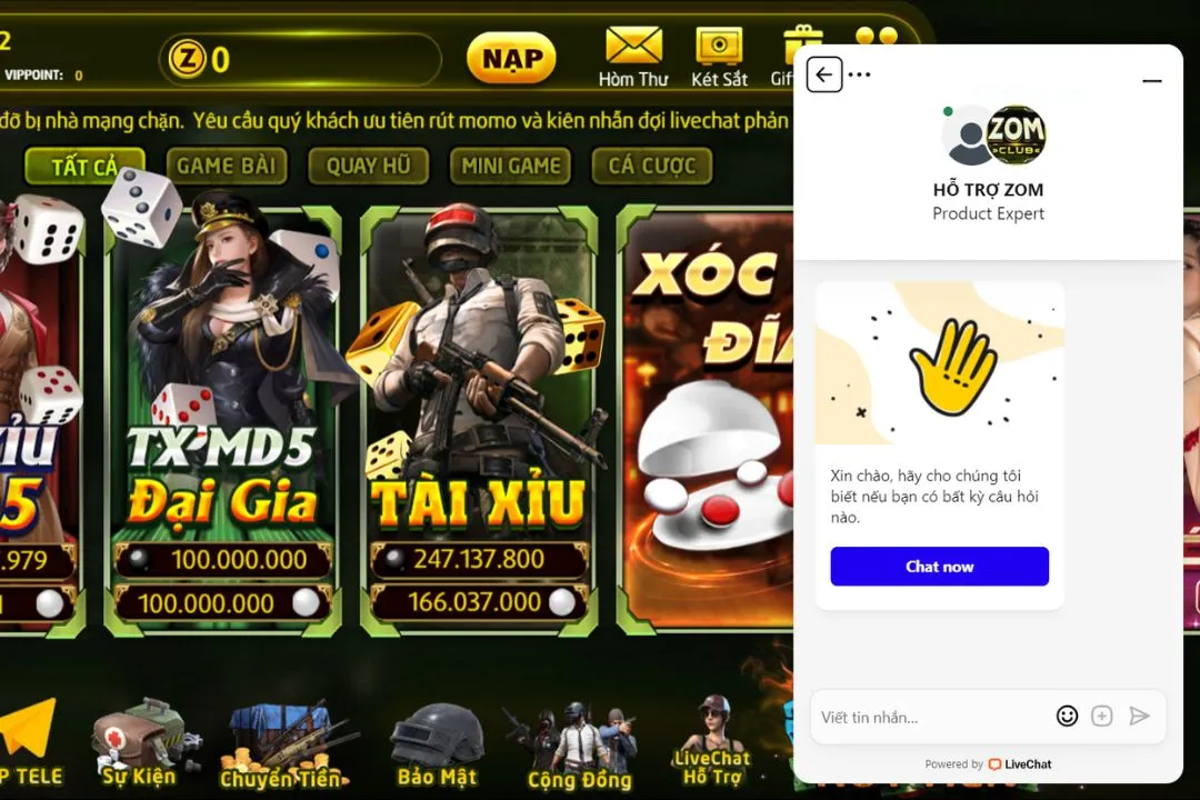 Dịch vụ CSKH tại cổng game luôn đạt chuẩn 5 sao